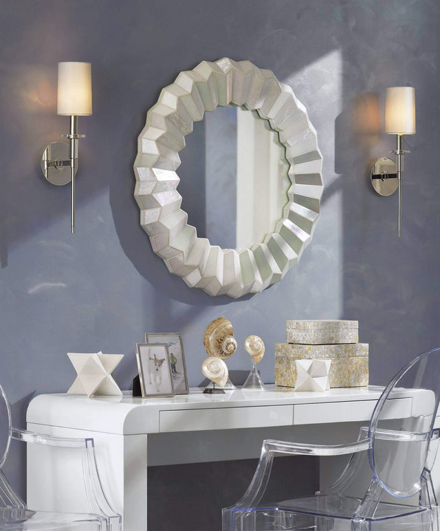 Hudson Valley Lighting 8511-PN Amherst - 1 Light Wall Sconce, Finish Color: Polished Nickel