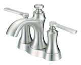 Gerber D307028BN Brushed Nickel Draper Two Handle Centerset Lavatory Faucet