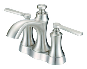 Gerber D307028BN Brushed Nickel Draper Two Handle Centerset Lavatory Faucet