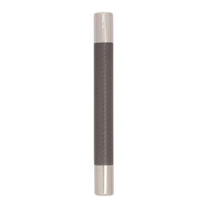 Amerock Cabinet Pull Polished Nickel/Gunmetal 5-1/16 inch (128 mm) Center to Center Esquire 1 Pack Drawer Pull Drawer Handle Cabinet Hardware