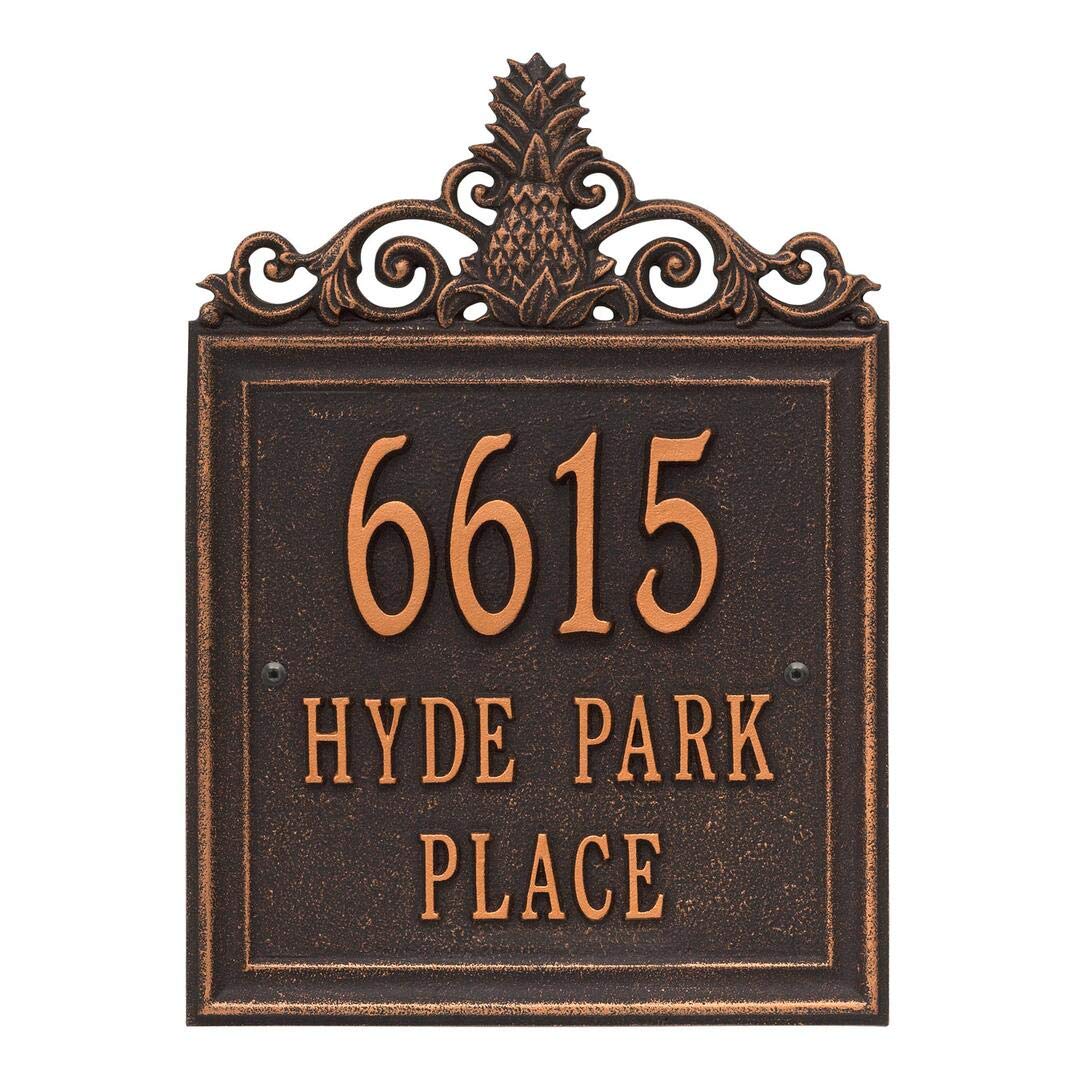 Whitehall 2482OB - Personalized Lanai Plaque - Standard - Wall - 3 Line