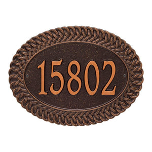 Whitehall 2140AC - Personalized Chartwell Plaque - Standard - Wall - 1 Line