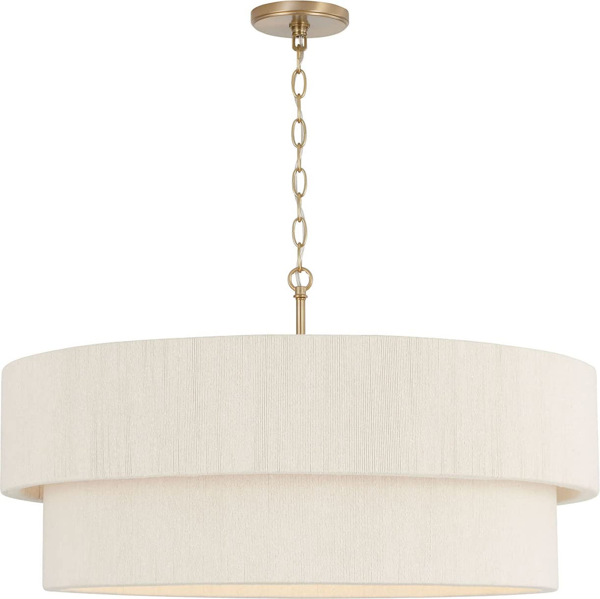 Capital Lighting 349842MA Delaney 4 Light Pendant Matte Brass