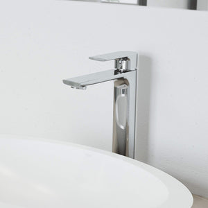 VIGO Norfolk 10.75 inch H Single Hole Single Handle Bathroom Faucet in Chrome - Vessel Sink Faucet VG03027CH