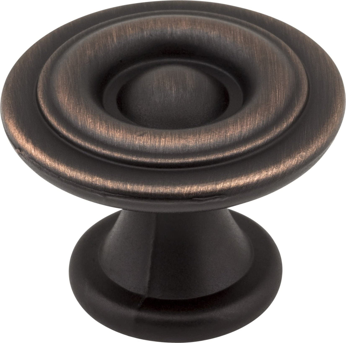Elements 575DBAC 1-3/16" Diameter Brushed Oil Rubbed Bronze Button Syracuse Cabinet Knob