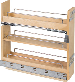 Hardware Resources DBPO-5SC 5" "No Wiggle" Soft-close Under Drawer Base Pullout