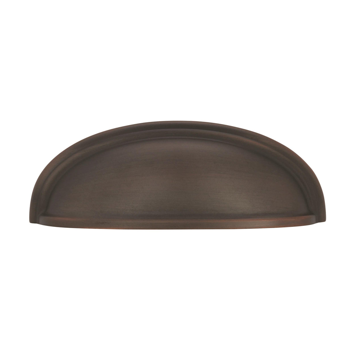 Amerock Cabinet Cup Pull Oil Rubbed Bronze 3 inch. (76 mm) & 4 inch. (102 mm) Center to Center Ashby 1 Pack Drawer Pull Drawer Handle Cabinet Hardware