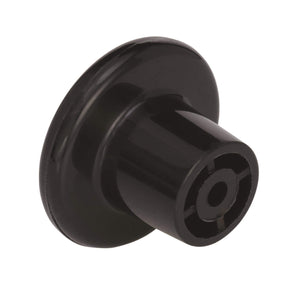 Amerock BP802PBK 1-1/4" Black Plastic Knob