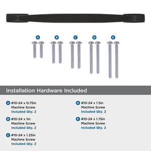 Amerock Appliance Pull Dark Oiled Bronze 12 inch (305 mm) Center to Center Highland Ridge 1 Pack Drawer Pull Drawer Handle Cabinet Hardware