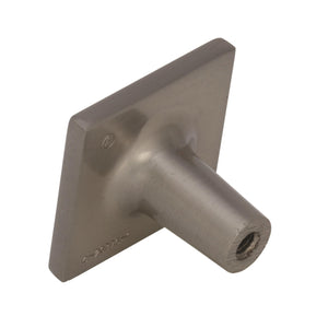 Amerock Cabinet Knob Satin Nickel 1-1/8 inch (29 mm) Length Extensity 1 Pack Drawer Knob Cabinet Hardware