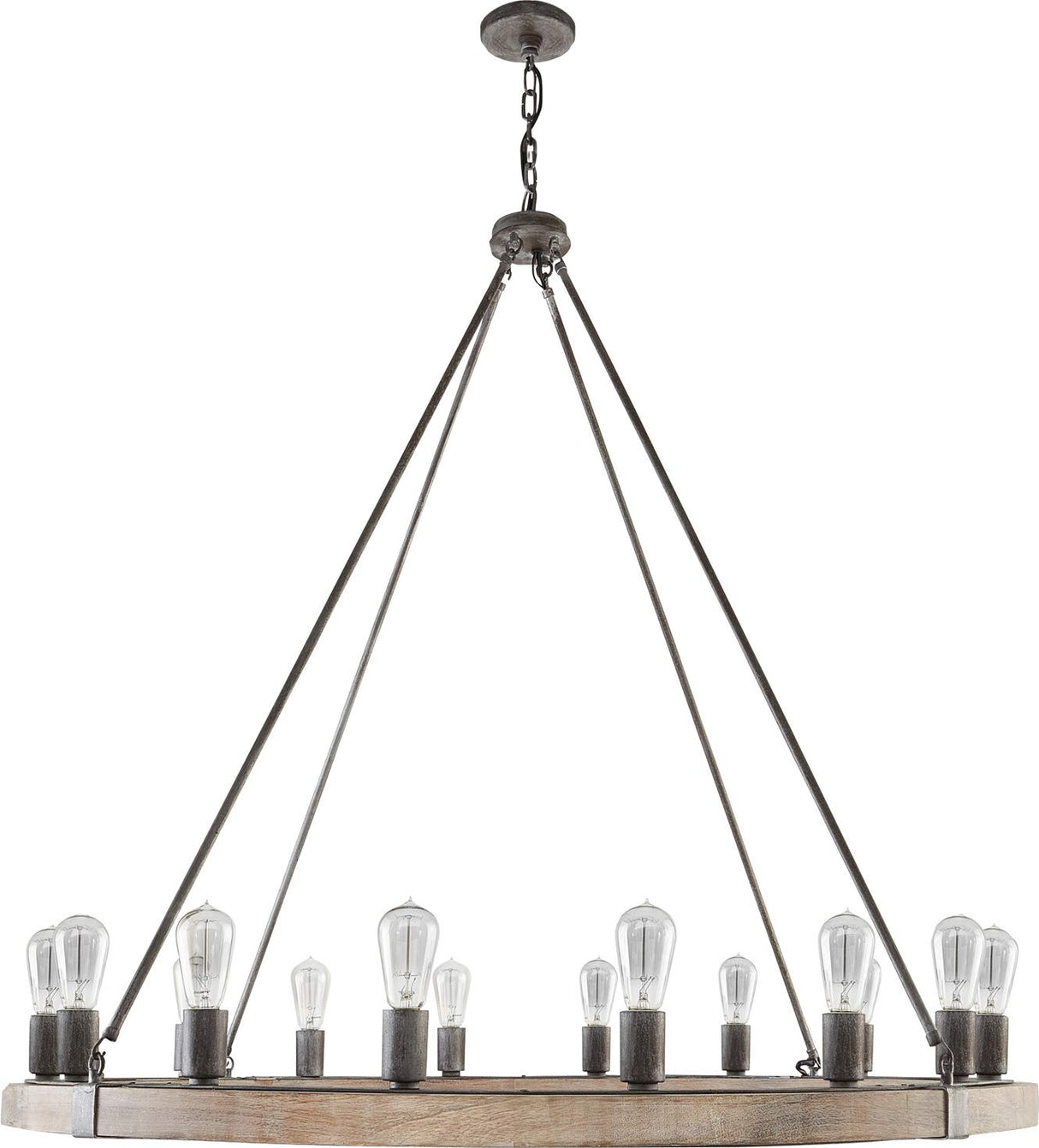 Capital Lighting 430501UW Austin 16 Light Chandelier Urban Wash