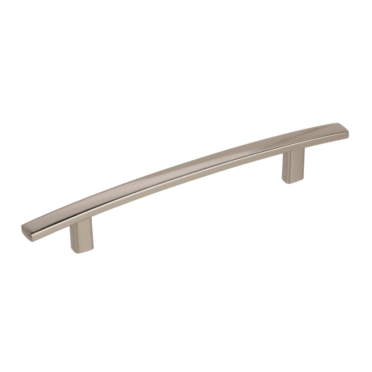 Amerock Cabinet Pull Polished Nickel 5-1/16 inch (128 mm) Center to Center Cyprus 1 Pack Drawer Pull Drawer Handle Cabinet Hardware