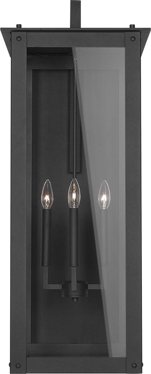 Capital Lighting 934642BK Hunt 4-Light Wall Mount Black