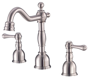 Gerber D303257BN Brushed Nickel Opulence Two Handle Widespread Lavatory Faucet
