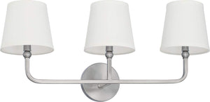 Capital Lighting 119331BN-674 Dawson 3 Light Vanity Brushed Nickel