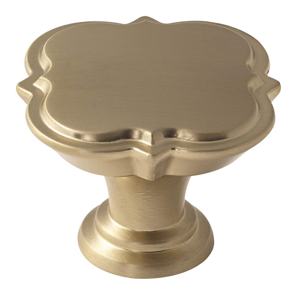 Amerock Cabinet Knob Golden Champagne 1-3/4 inch (44 mm) Diameter Grace Revitalize 1 Pack Drawer Knob Cabinet Hardware