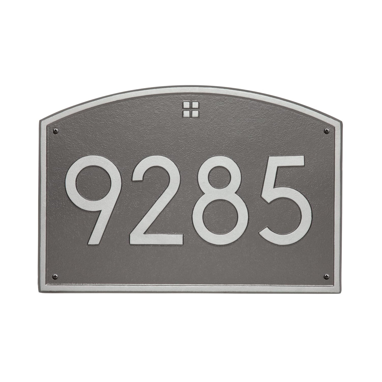Whitehall 3907PS - Cape Charles Modern Font Plaque, Estate Wall 1-line