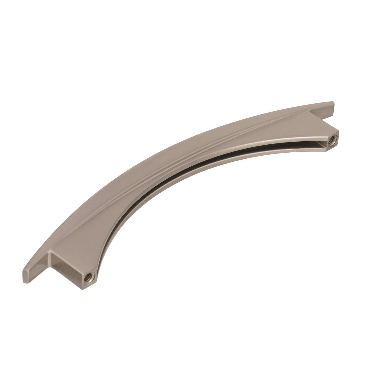 Amerock Cabinet Pull Satin Nickel 5-1/16 inch (128 mm) Center to Center Essential'Z 1 Pack Drawer Pull Drawer Handle Cabinet Hardware