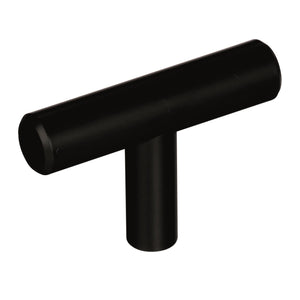 Amerock Cabinet Knob Black Bronze 1-15/16 inch (49 mm) Length Bar Pulls 1 Pack Drawer Knob Cabinet Hardware