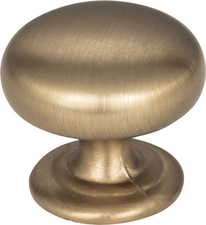 Elements 2980DACM 1-1/4" Diameter Gun Metal Florence Cabinet Mushroom Knob