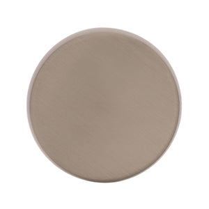Amerock Cabinet Knob Satin Nickel 1-5/16 inch (33 mm) Diameter Blackrock 1 Pack Drawer Knob Cabinet Hardware