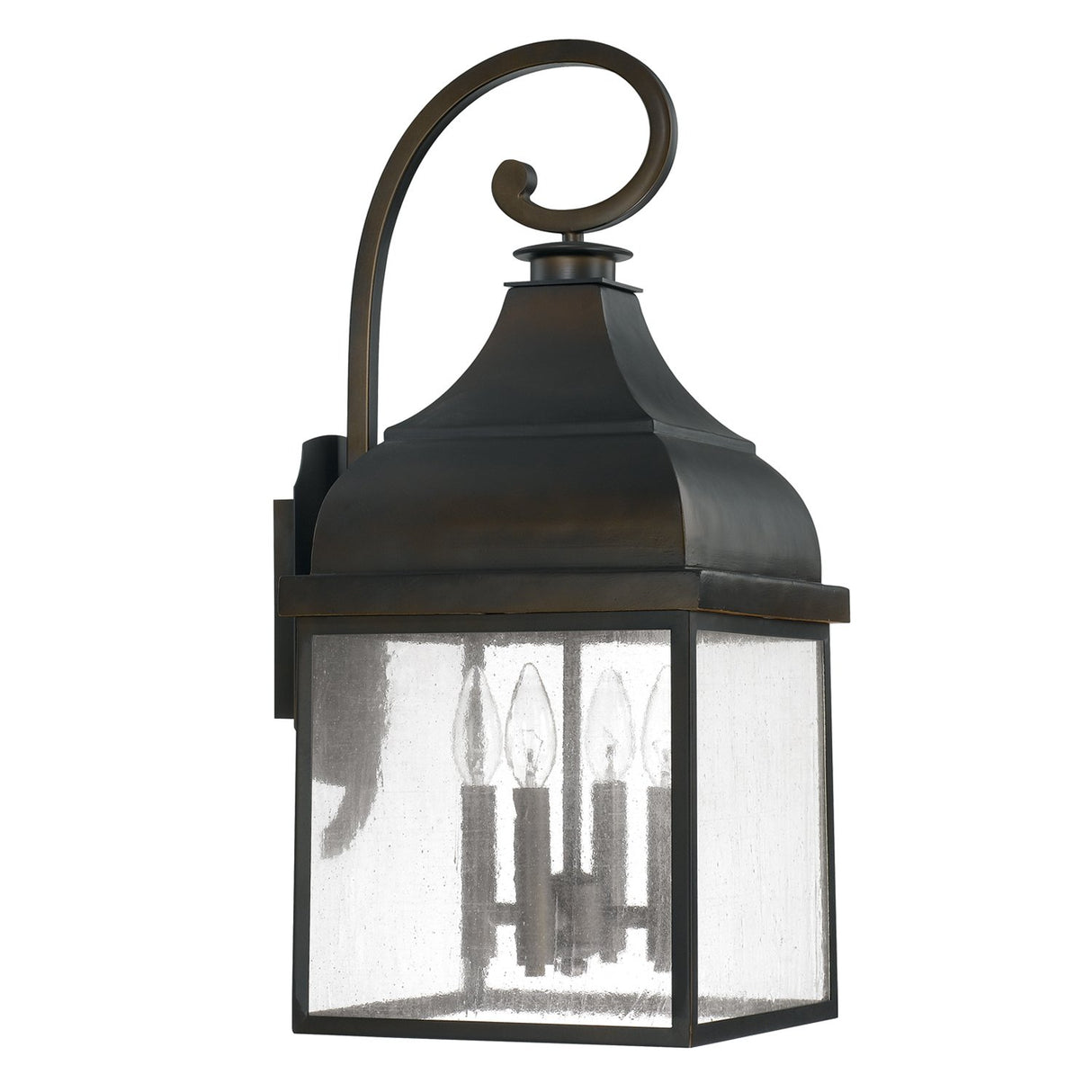 Capital Lighting 9643OB Westridge 4 Light Outdoor Wall Lantern Old Bronze