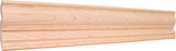Hardware Resources SC12POP 11/16" D x 5-1/2" H Poplar Standard Crown Moulding
