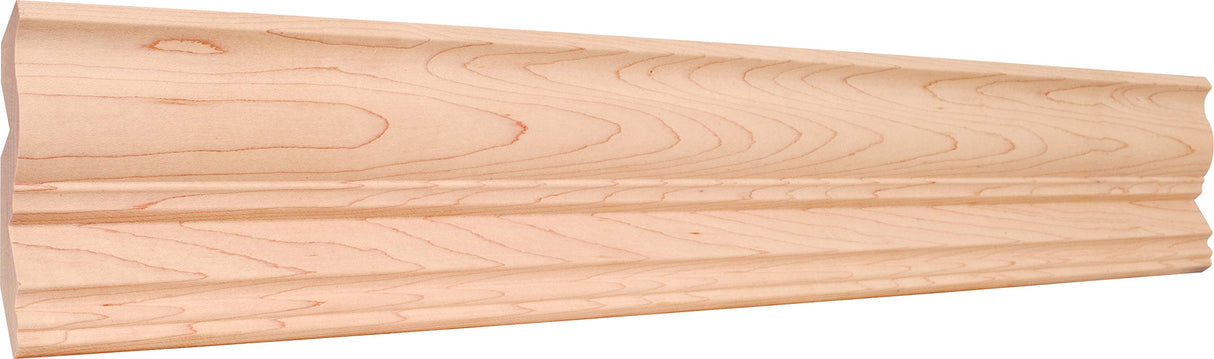 Hardware Resources SC12OK 11/16" D x 5-1/2" H Oak Standard Crown Moulding