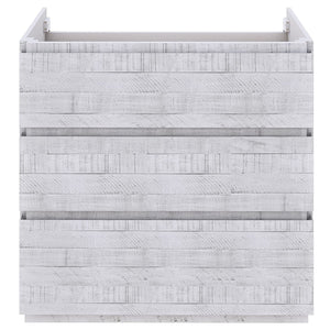 Fresca FCB3136RWH-FC Fresca Formosa 35" Floor Standing Modern Bathroom Cabinet in Rustic White
