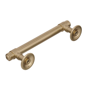 Amerock Cabinet Pull Golden Champagne 3-3/4 inch (96 mm) Center to Center Sea Grass 1 Pack Drawer Pull Drawer Handle Cabinet Hardware