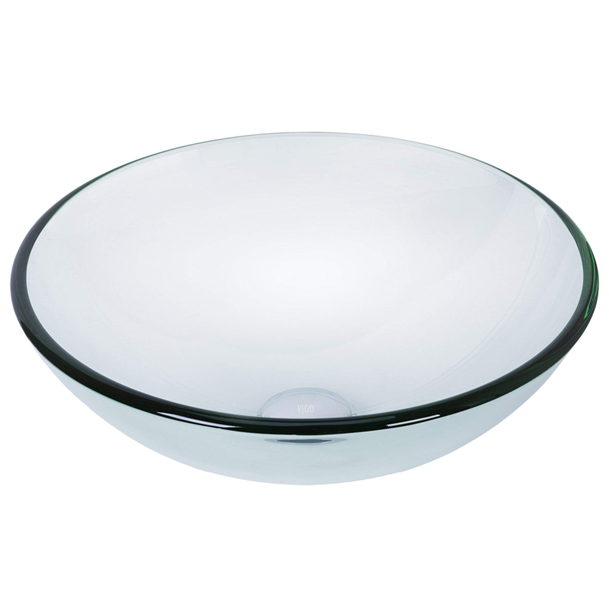 VIGO Crystalline 16.5 inch Diameter Over the Counter Freestanding Matte Stone Round Vessel Bathroom Sink in Iridescent - Sink for Bathroom VG07074