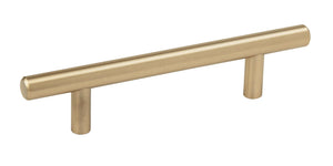 Amerock Cabinet Pull Golden Champagne 3-3/4 inch (96 mm) Center to Center Bar Pulls 1 Pack Drawer Pull Drawer Handle Cabinet Hardware