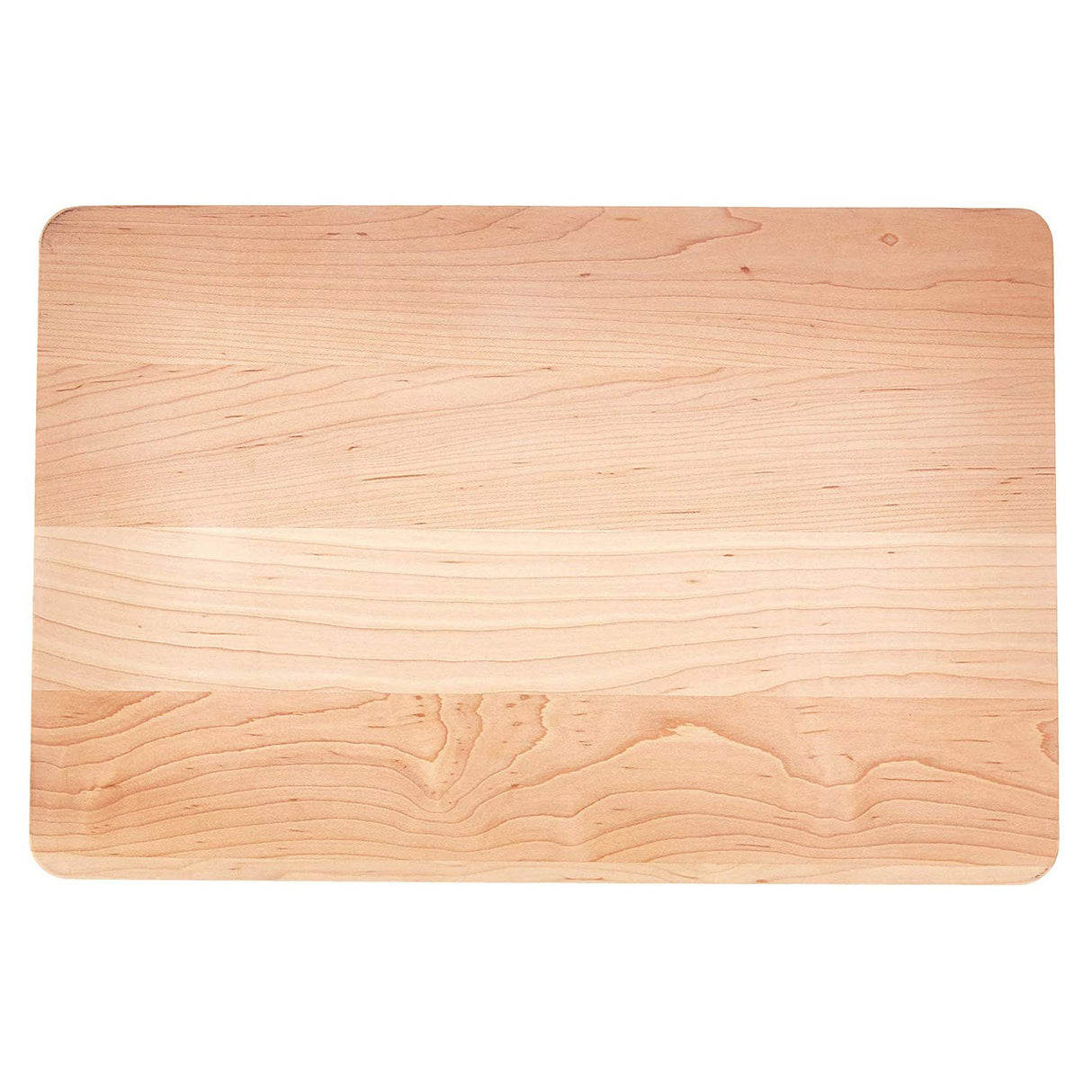 John Boos 214 Chop-N-Slice Maple Wood Cutting Board for Kitchen Prep, 1.25" Thick, Large, Edge Grain, Charcuterie Block, 20" x 15", Reversible 20X15X1.25 MPL-EDGE GR-REV-NO GRV-