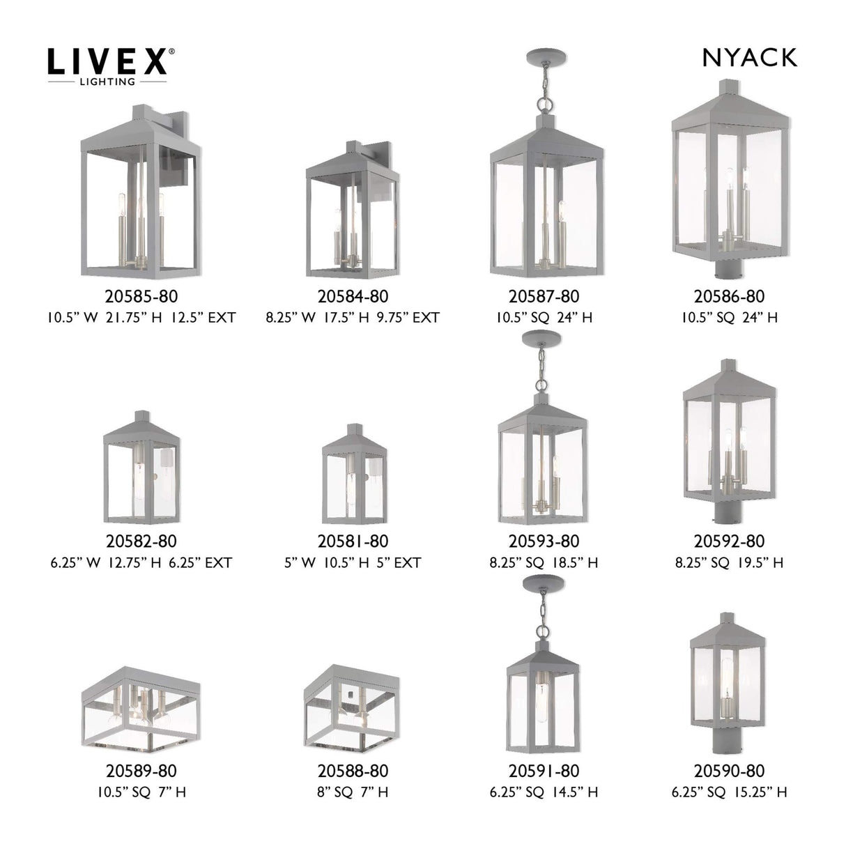 Livex Lighting 20586-01 Lantern, Antique Brass
