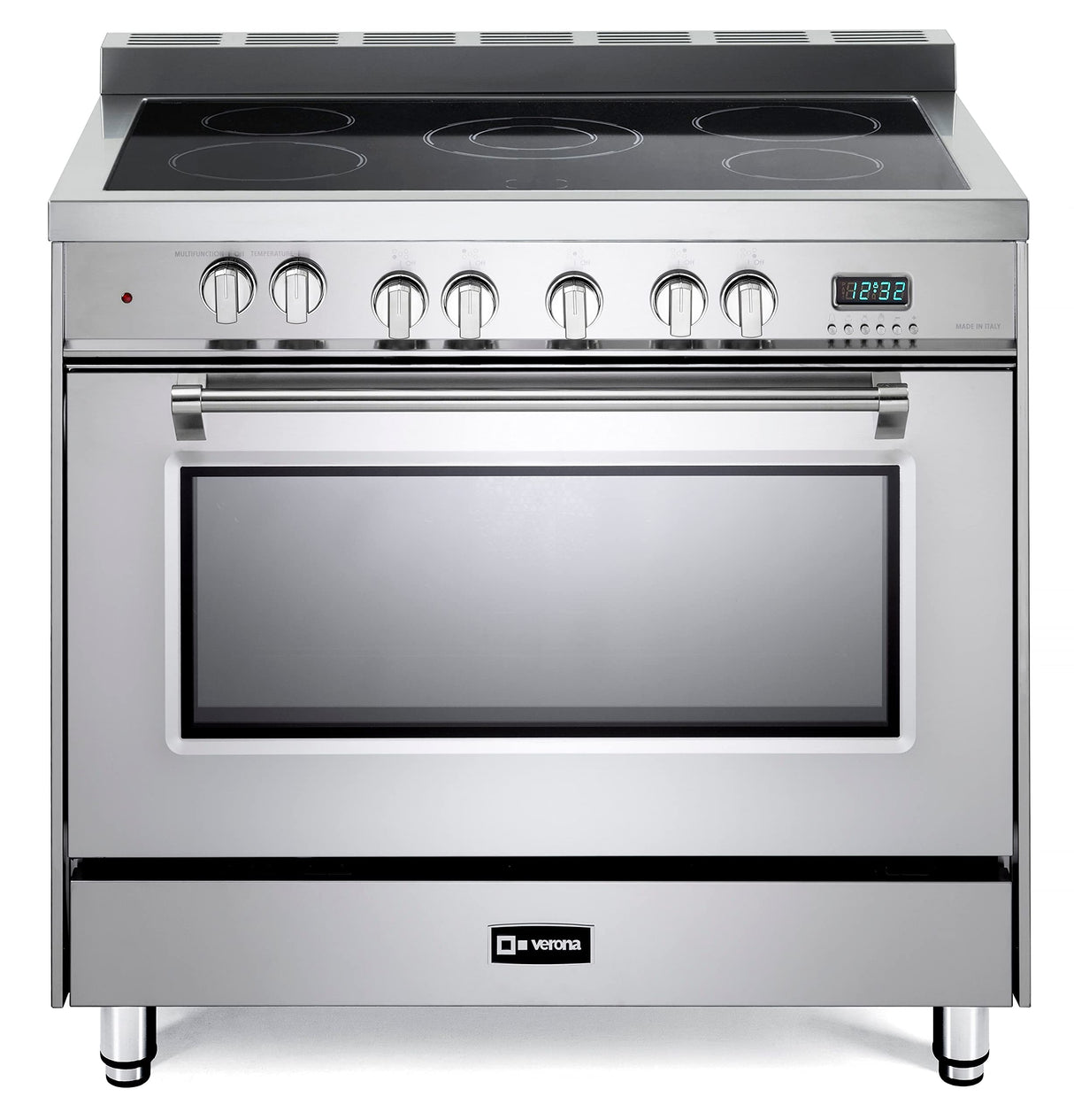 Verona VPFSEE365SS Prestige 36" Electric Glass Top Range - Stainless Steel