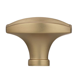 Amerock Cabinet Knob Golden Champagne 1-3/4 inch (44 mm) Length Sea Grass 1 Pack Drawer Knob Cabinet Hardware