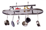 Enclume PR16AWG HS 60" Oval Ceiling Pot Rack w/ 30 Hooks HS