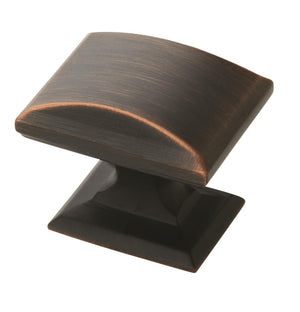 Amerock Cabinet Knob Oil Rubbed Bronze 1-1/4 inch (32 mm) Length Candler 1 Pack Drawer Knob Cabinet Hardware