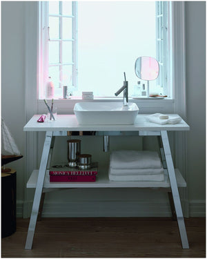 Duravit CC953208585 Duravit CC9532 Cape Code 44" Lavatory Console Base - Sink Not Included