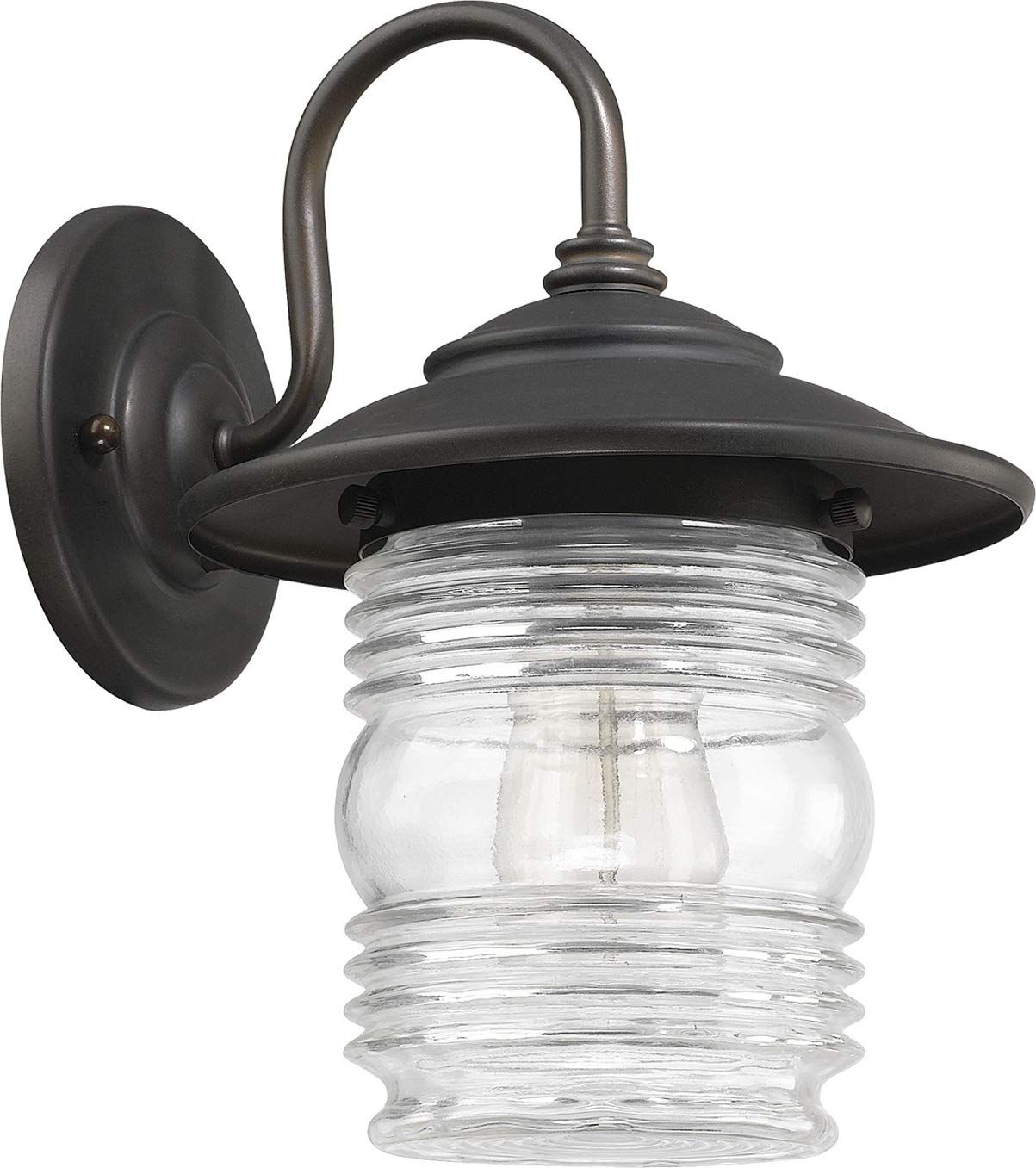 Capital Lighting 9671OB Creekside 1 Light Outdoor Wall Lantern Old Bronze