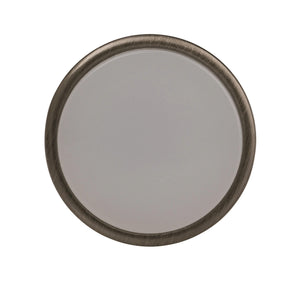 Amerock Cabinet Knob Gunmetal/Frosted 1-3/8 inch (35 mm) Diameter Oberon 1 Pack Drawer Knob Cabinet Hardware