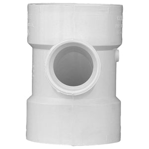 CHARLOTTE PIPE 2 x 1 1/2 x 1 1/2 DWVSANITARYTEE REDUC DWV (DRAIN, WASTE AND VENT) (1 Unit Piece)