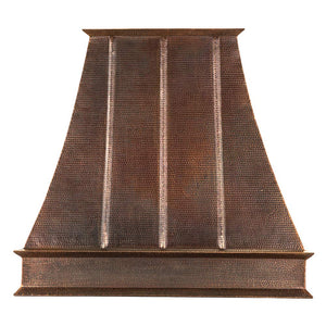 Premier Copper Products HV-EURO38-C2036BP Euro 38-Inch 735 CFM Wall Mount Range Hood