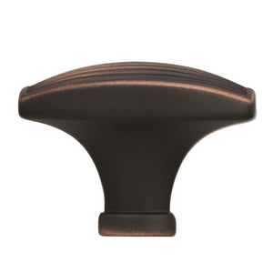 Amerock Cabinet Knob Oil Rubbed Bronze 1-3/4 inch (44 mm) Length Sea Grass 1 Pack Drawer Knob Cabinet Hardware