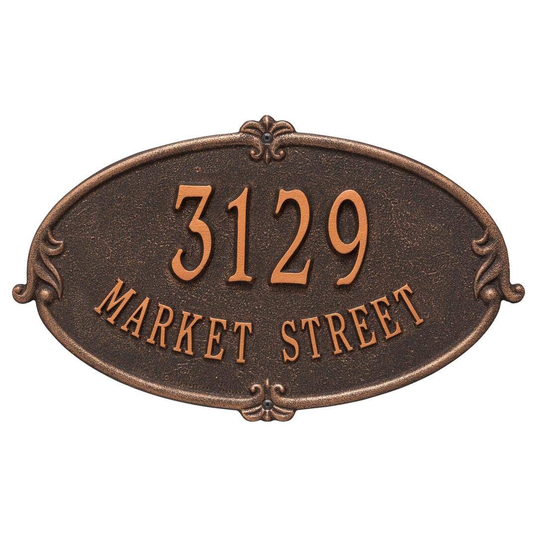 Whitehall 3115OB - Personalized Montecarlo Plaque - Standard - Wall - 2 Line