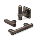 Amerock BP36557ORB Kitchen Cabinet Pull Oil Rubbed Bronze 3 in & -3/4 in (76 mm & 96 mm) Center-to-Center Bronx 1 Pack Furniture Hardware Cabinet Handle Bathroom Drawer Pull