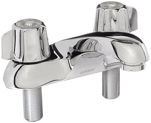 Gerber G0043431 Chrome Classics Two Handle Centerset Lavatory Faucet W/ META...