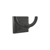 Amerock Corp BH26512MB Markham Robe Hook, 1 Count (Pack of 1), Matte Black