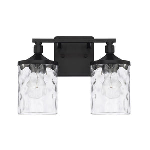 Capital Lighting 128821MB-451 Colton 2 Light Vanity Matte Black