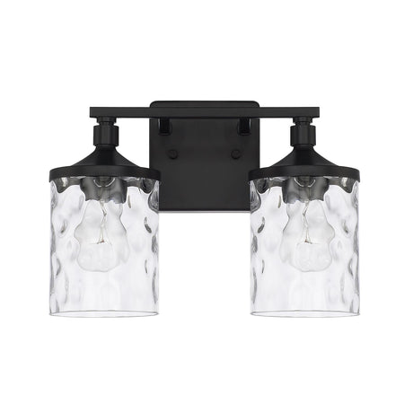 Capital Lighting 128821MB-451 Colton 2 Light Vanity Matte Black